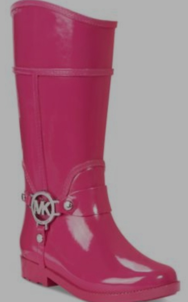Michael Kors Pink Rainboot